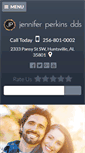 Mobile Screenshot of perkinsdentistry.com